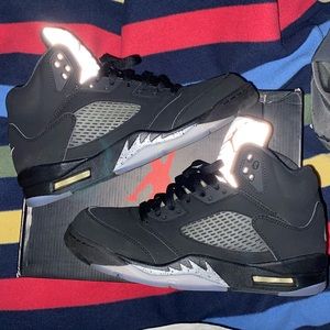 Air Jordan 5 Retro Metallic Black